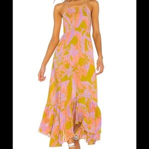 Free People heat wave maxi Dress XS
